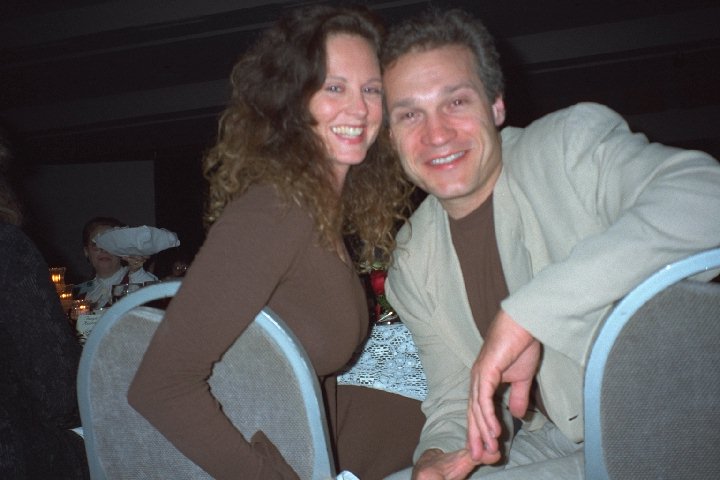 Caitlin_O'Heaney_and_Jay_Acovone_at_the_banquet photo Sue Haley